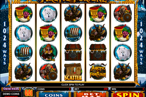 arctic fortune microgaming spielautomaten