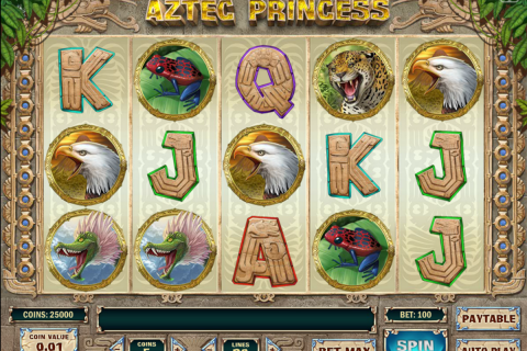 aztec princess playn go spielautomaten