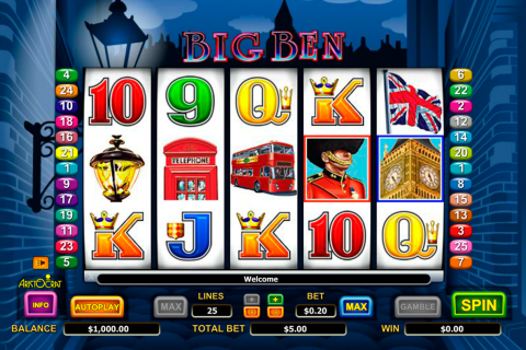 big ben aristocrat spielautomaten