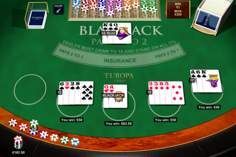 blackjack multihand  playtech online