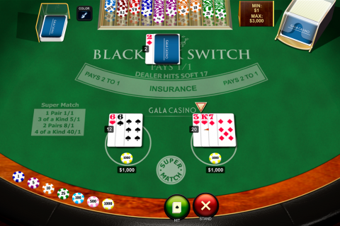 blackjack switch playtech online