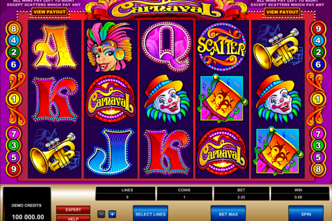 carnaval microgaming spielautomaten