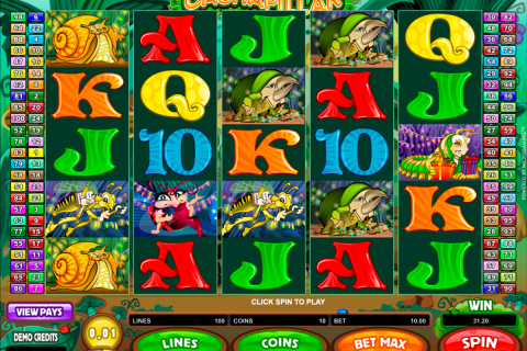 cashapillar microgaming spielautomaten