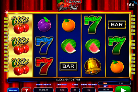 cherries gone wild microgaming spielautomaten