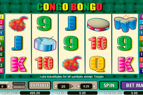 congo bongo amaya spielautomaten