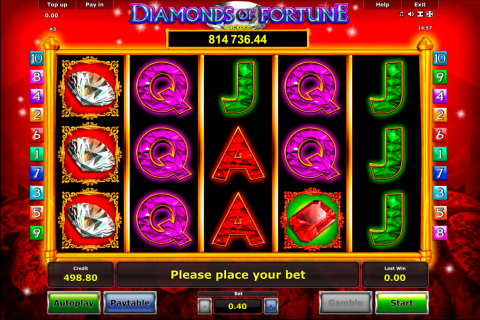 diamonds of fortune novomatic spielautomaten