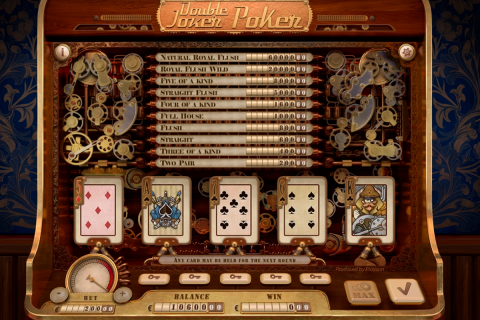 double joker poker playson