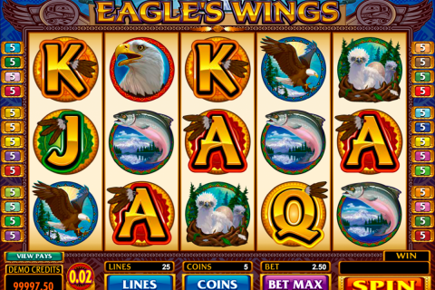 eagles wings microgaming spielautomaten