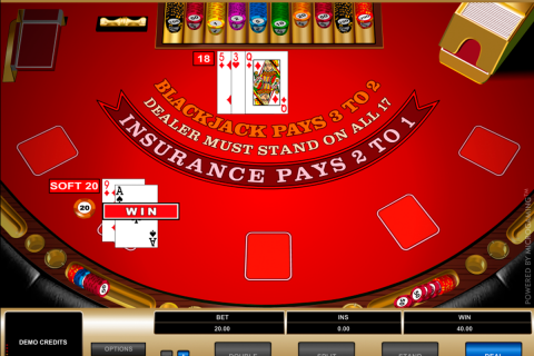 european blackjack microgaming online