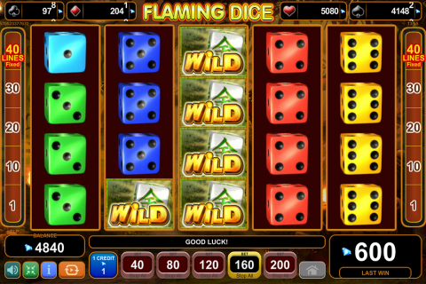 flaming dice egt spielautomaten