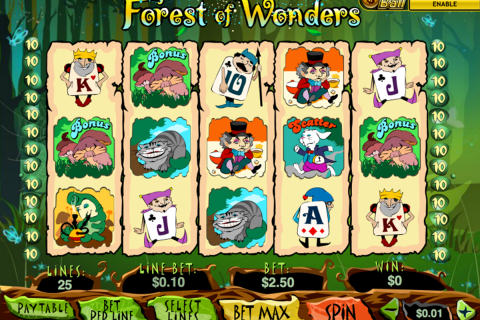 forest of wonder playtech spielautomaten