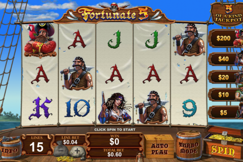 fortunate five playtech spielautomaten