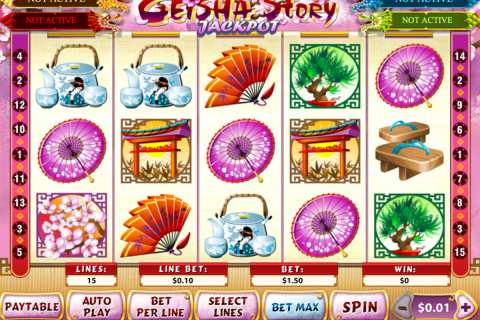 geisha story jackpot playtech spielautomaten