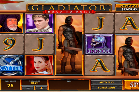 gladiator road to rome playtech spielautomaten