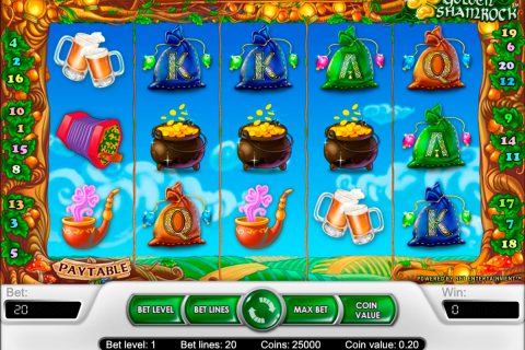 golden shamrock netent spielautomaten