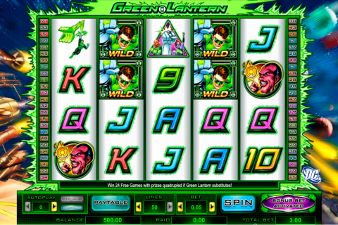 green lantern amaya spielautomaten