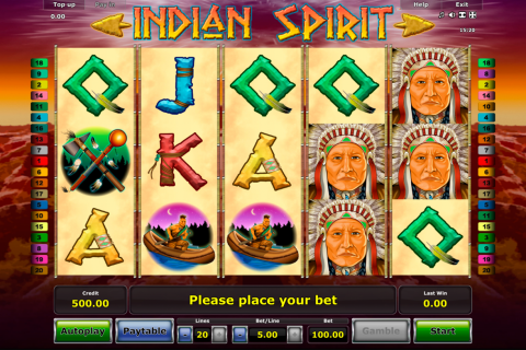 indian spirit novomatic spielautomaten