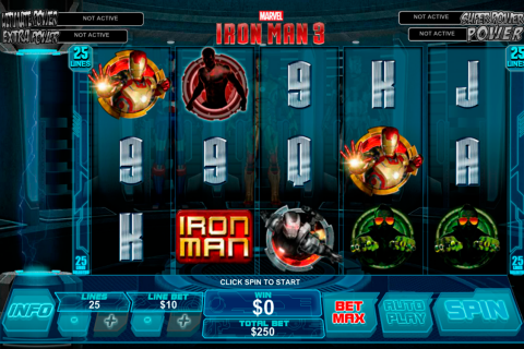 iron man  playtech spielautomaten