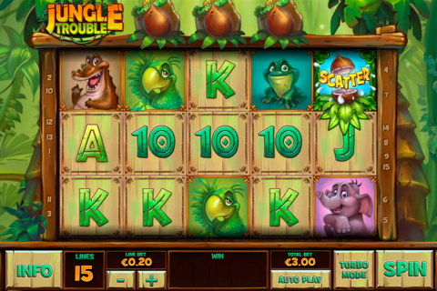 jungle trouble playtech spielautomaten