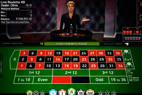 live roulette netent online