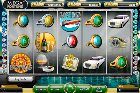 mega fortune netent spielautomaten