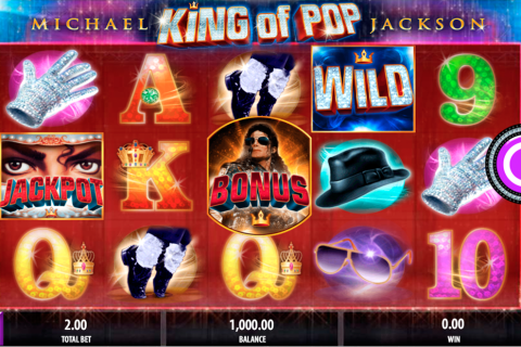 michael jackson king of pop bally spielautomaten