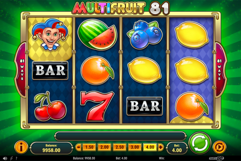 multifruit  playn go spielautomaten