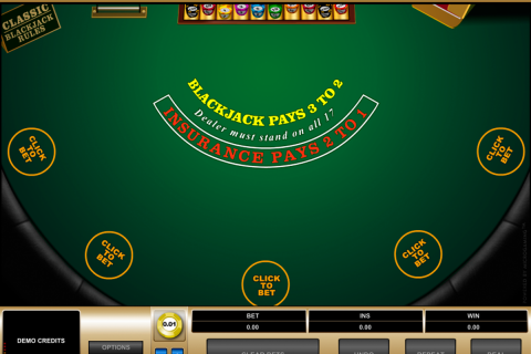 multihand blackjack microgaming online