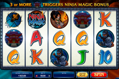 ninja magic microgaming spielautomaten