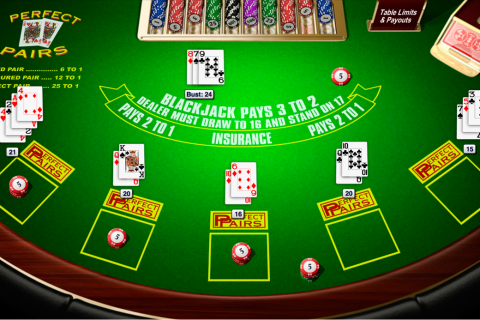 perfect pairs blackjack amaya online