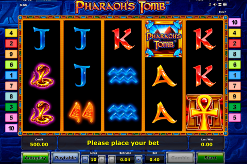 pharaohs tomb novomatic spielautomaten