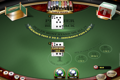 premier blackjack hi lo gold microgaming online