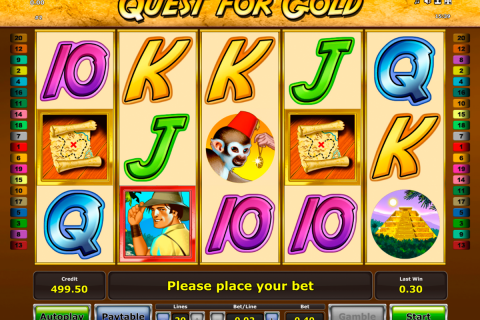 quest for gold novomatic spielautomaten