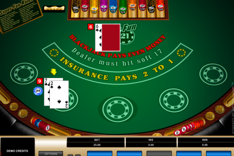 super fun  blackjack microgaming online