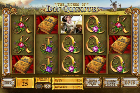 the riches of don quiote playtech spielautomaten