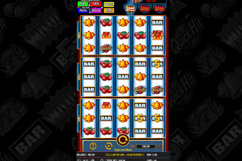 triple cash wheel bally spielautomaten